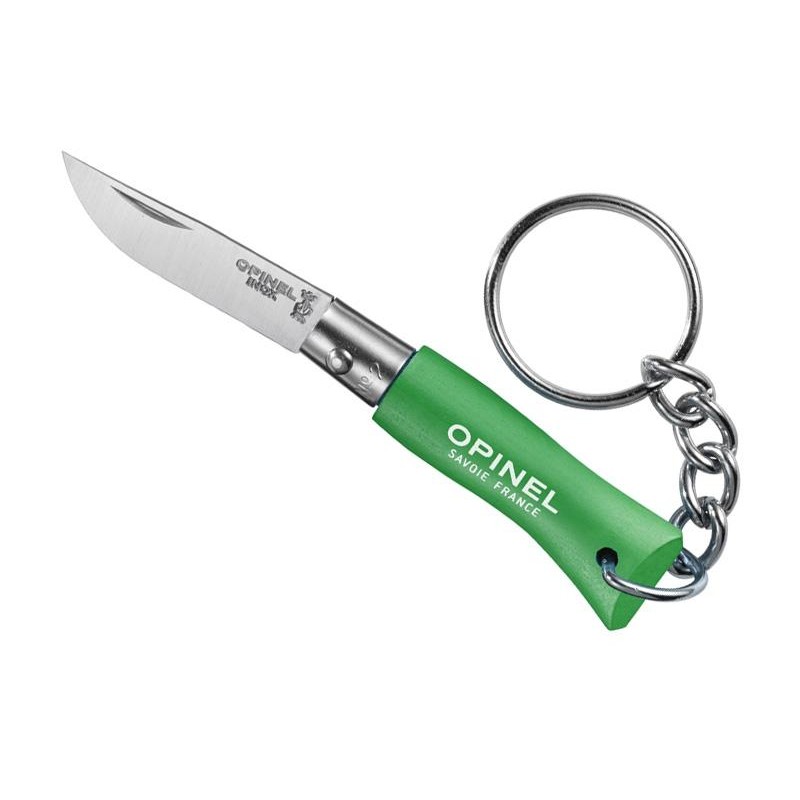 Opinel Porte-clés n.2 vert prairie inox