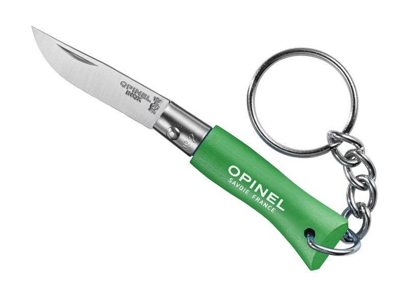 Opinel Porte-clés n.2 vert prairie inox