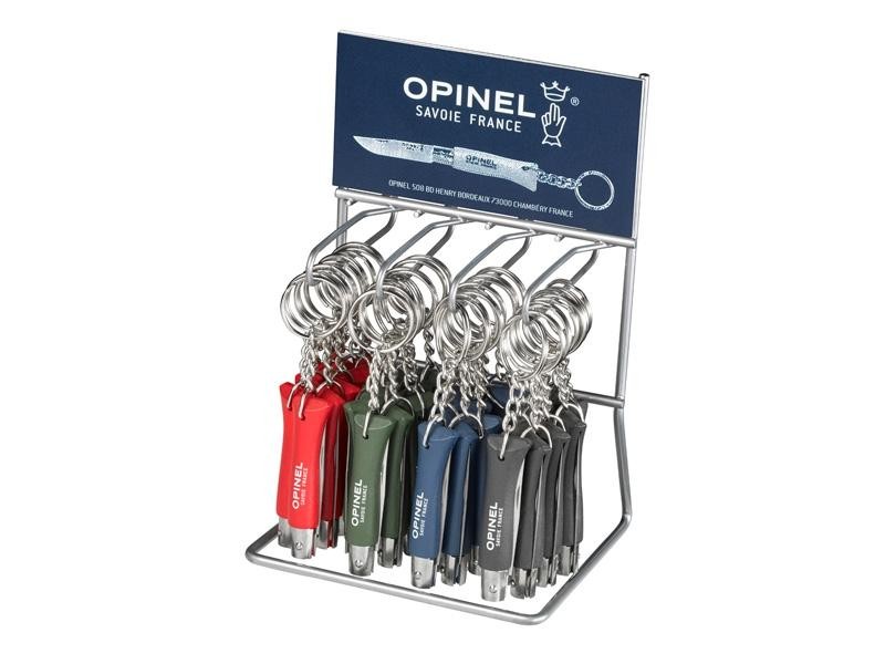 Opinel Présentoir 36 Porte-clés n.4 assortis inox