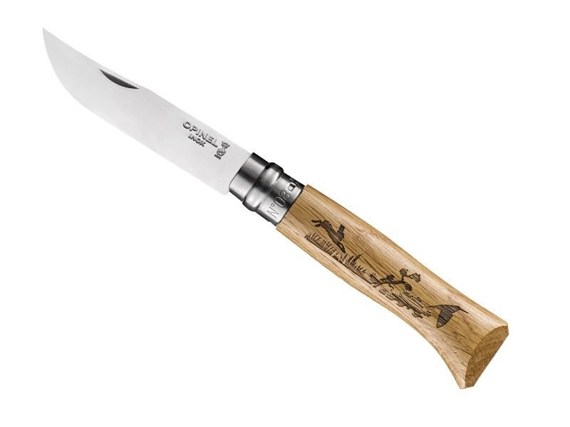 Opinel Animalia 3 chêne 8 vri lievre