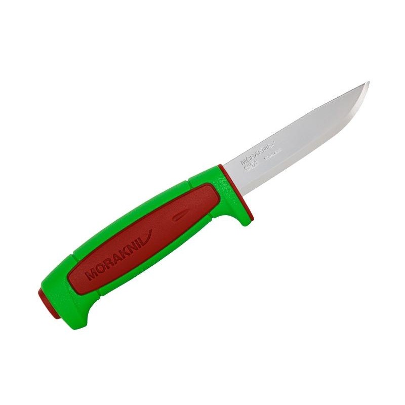Morakniv Poignard Basic 546 - Vert/rouge Inox