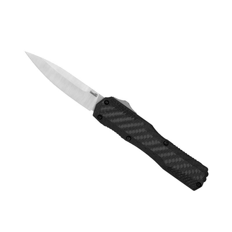Kershaw Couteau Automatique Otf Livewire Fibre De Carbone