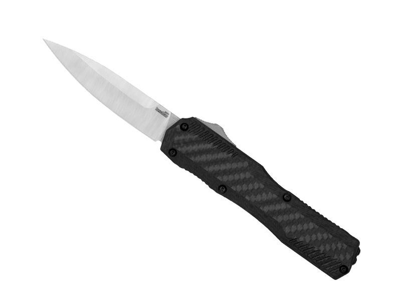 Kershaw Couteau Automatique Otf Livewire Fibre De Carbone
