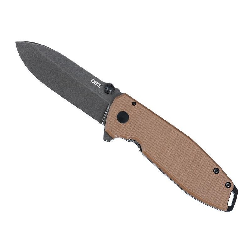 CRKT Couteau fermant Squid XM Blackwash - Marron