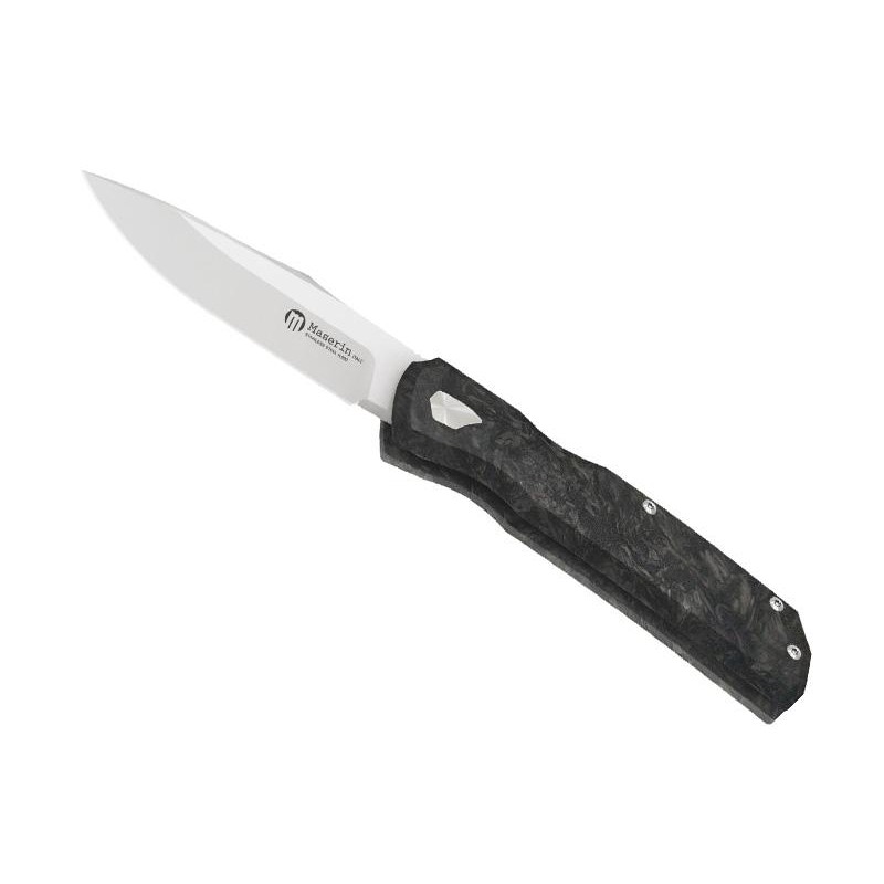 Maserin Couteau fermant 502 Fibre de carbone - Noir