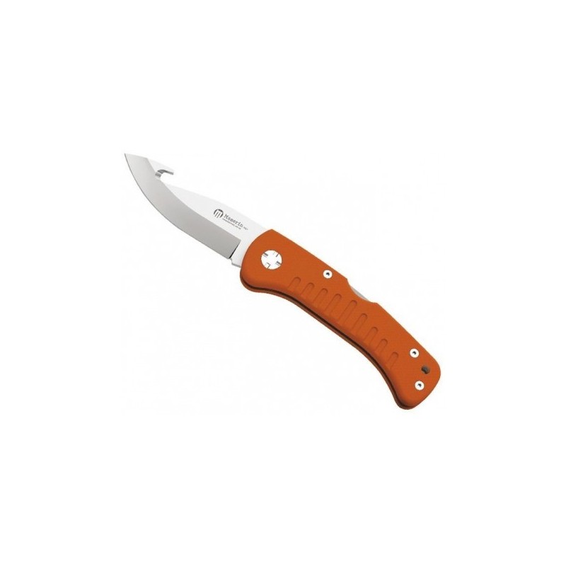 Maserin Couteau skinner Maserin G10 orange