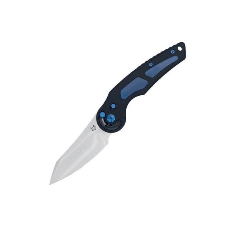 Fox Production Couteau Fox jupiter titanium noir/bleu