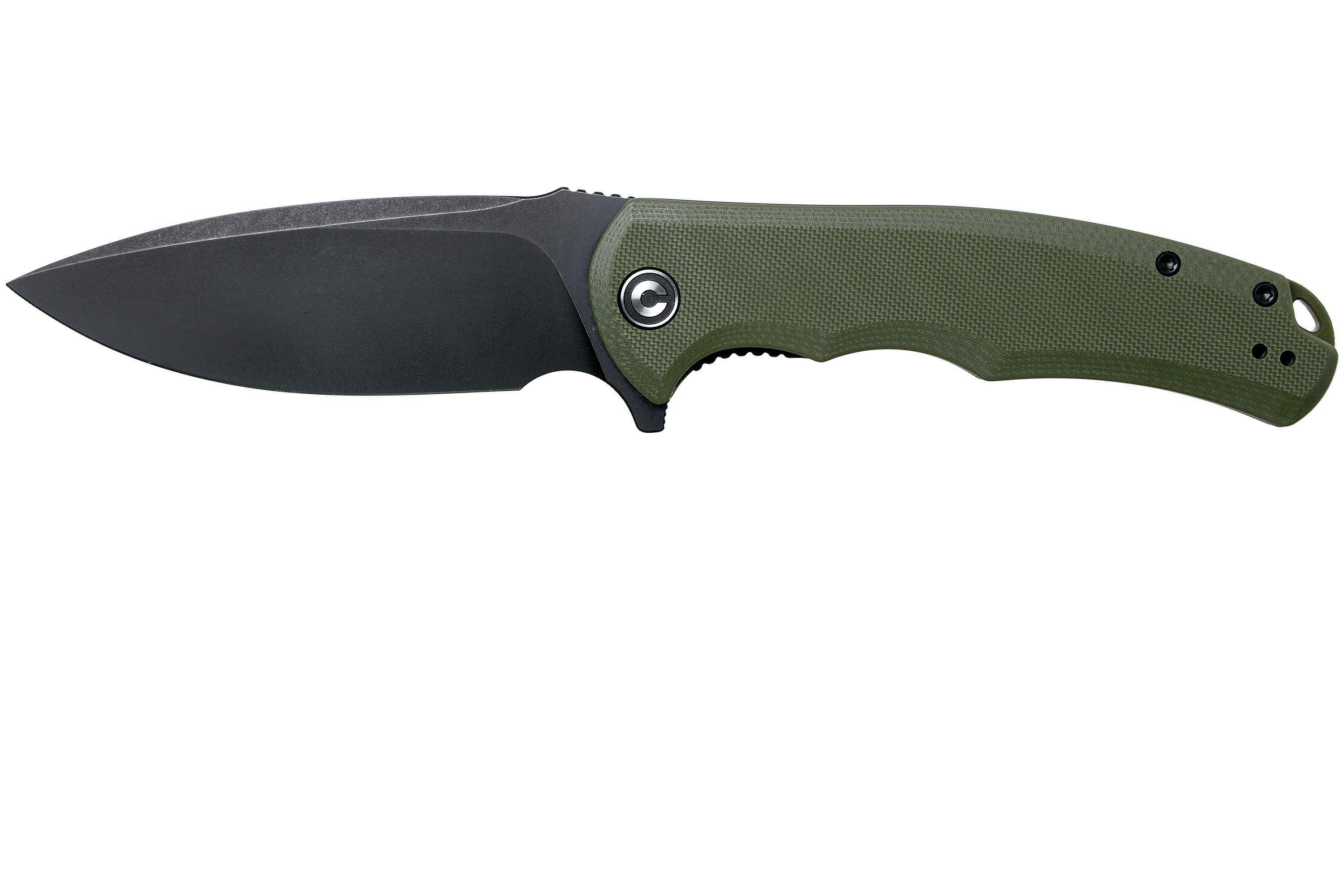 Civivi Couteau « PRAXIS » G10 vert blackwash