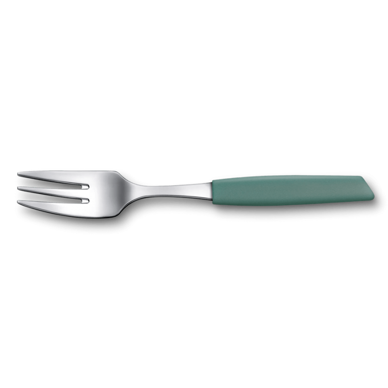 Victorinox Boîte de 6 Fourchettes à dessert Swiss Modern vert sauge