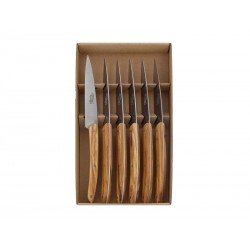 Coffret 6 couteaux table Le...