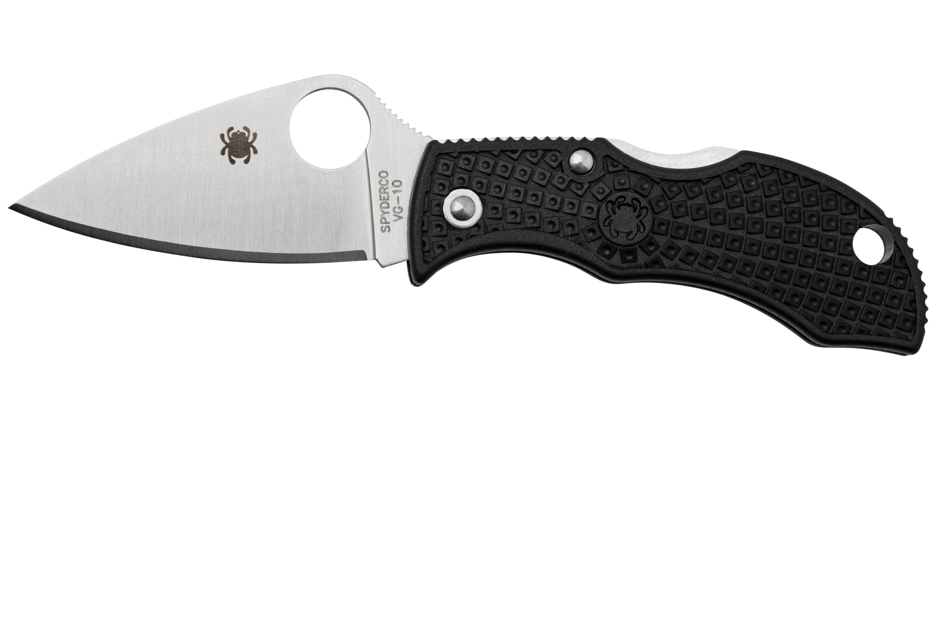 Spyderco Couteau Manbug Noir