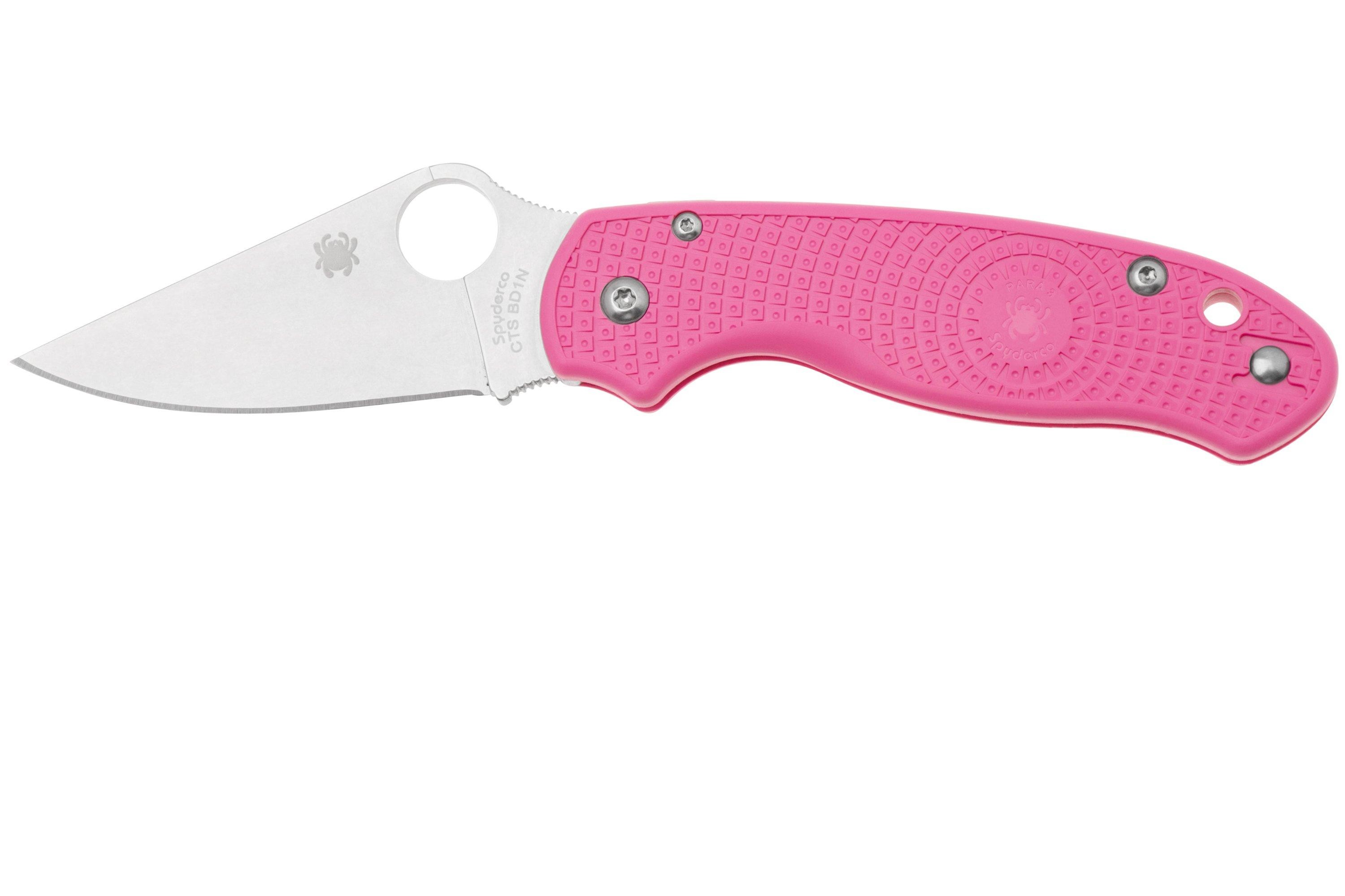 Spyderco Couteau Para 3 Rose