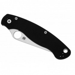 Spyderco Couteau Military 2 G10 Noir Semi-dentee - Image 6