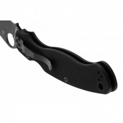 Spyderco Couteau Military 2 G10 Tout Noir - Image 4