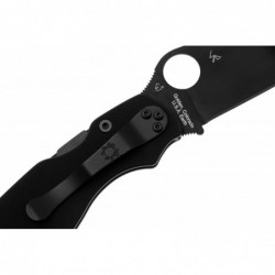 Spyderco Couteau Military 2 G10 Tout Noir - Image 5