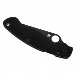 Spyderco Couteau Military 2 G10 Tout Noir - Image 6
