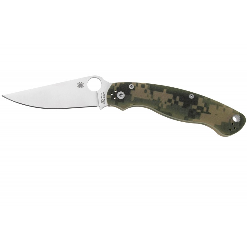 Spyderco Couteau Military 2 G10 Camo