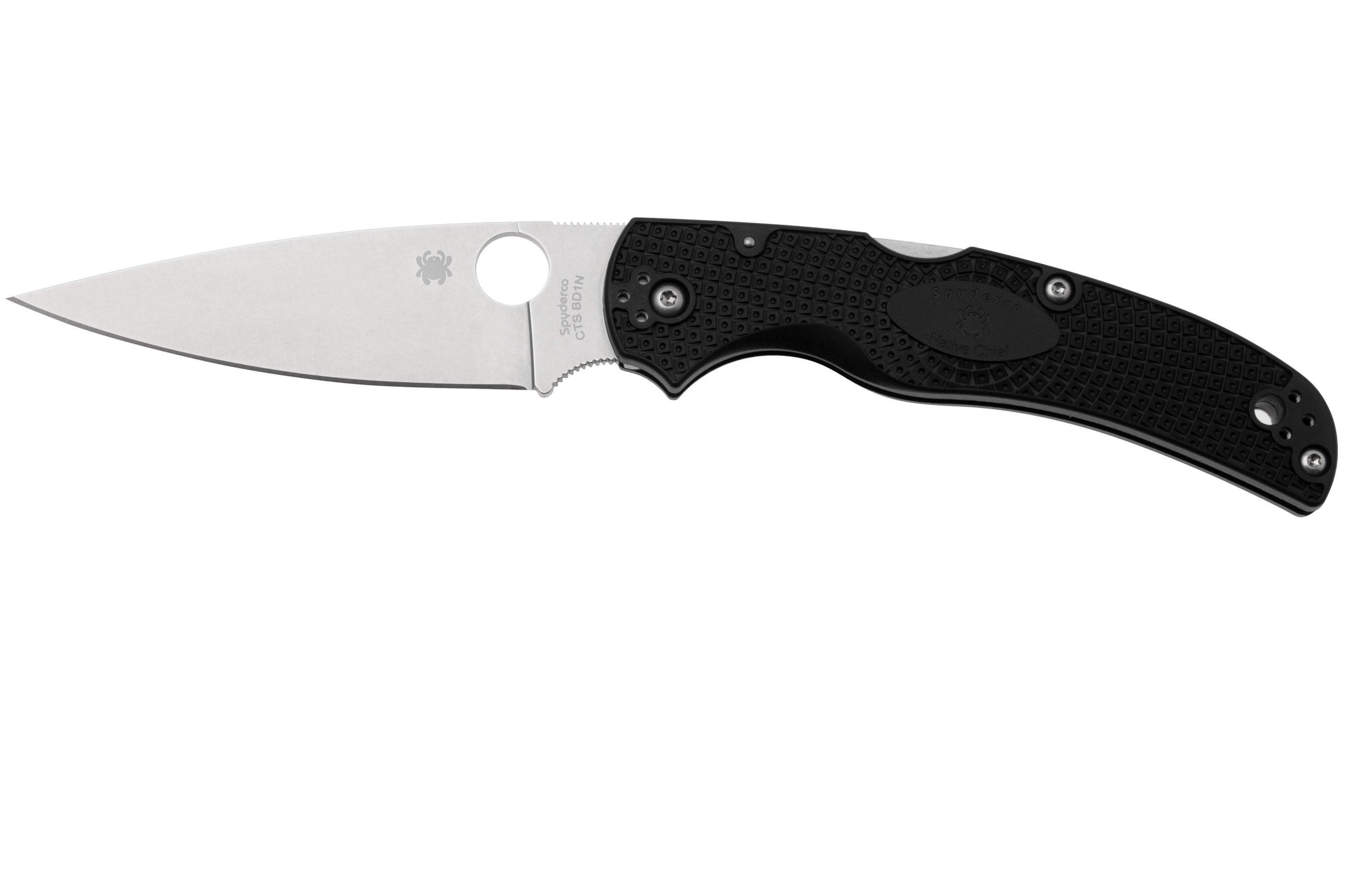 Spyderco Couteau Native Chief Noir