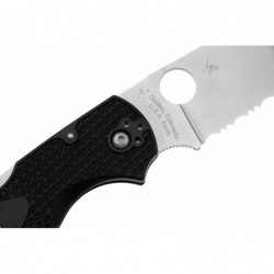 Spyderco Couteau Native Chief Noir A Dents - Image 5