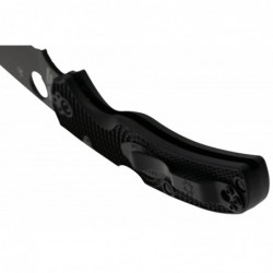 Spyderco Couteau Native Chief Tout Noir A Dents - Image 4