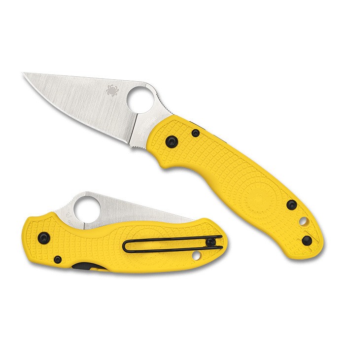 Spyderco Couteau Para 3 Salt Jaune
