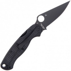 Spyderco Couteau Para Military 2 Salt G10 Tout Noir - Image 3