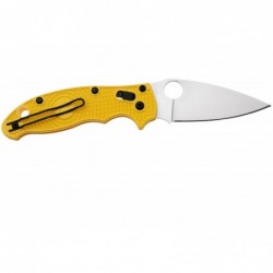 Spyderco Couteau Manix 2 Salt Jaune - Image 2