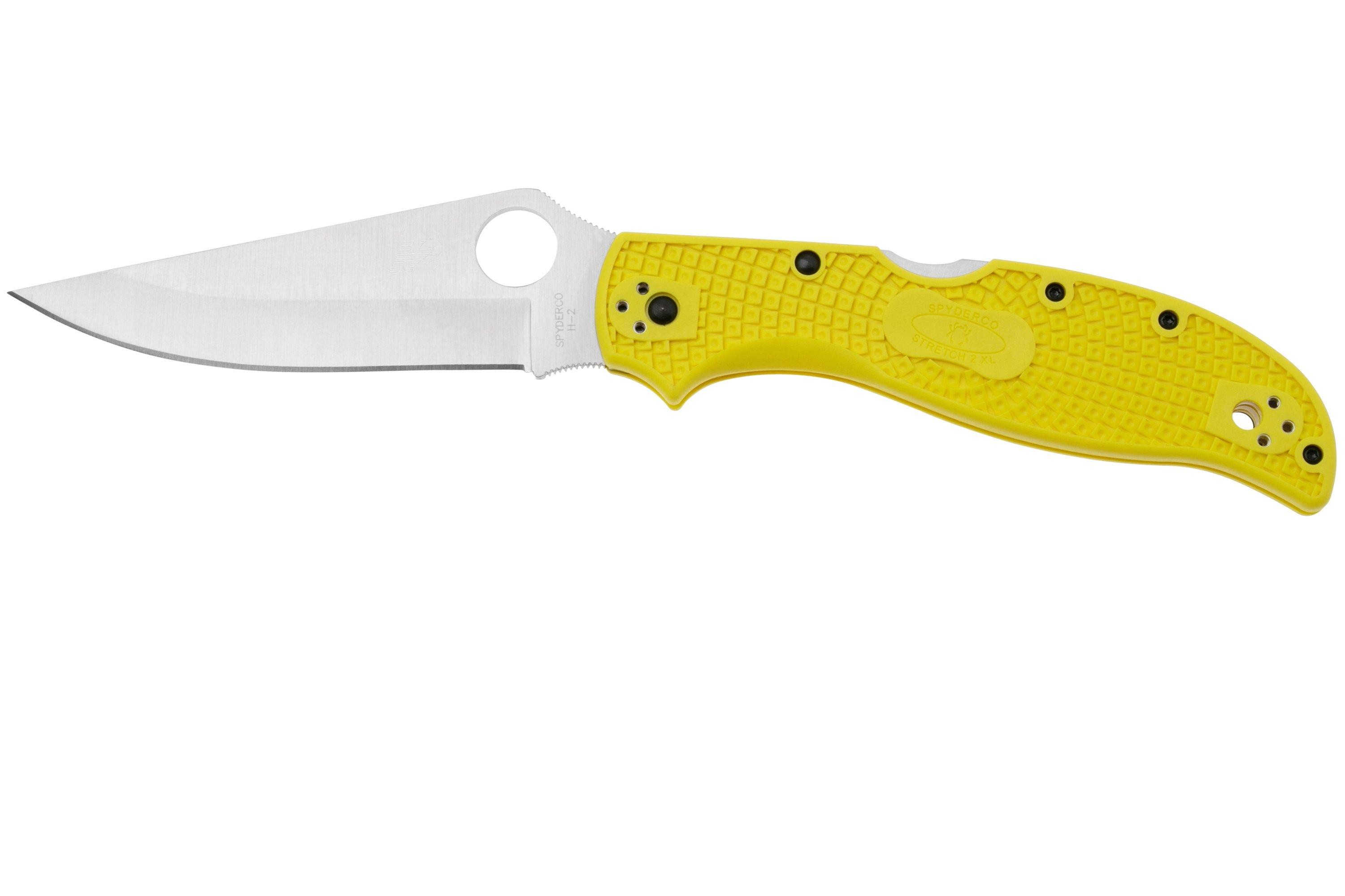 Spyderco Couteau Stretch 2 Xl Salt Jaune