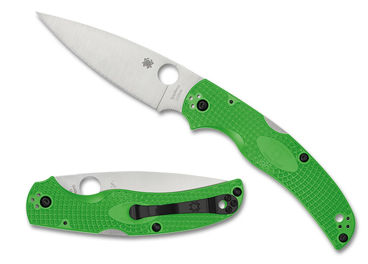 Spyderco Couteau Native Chief Salt Vert