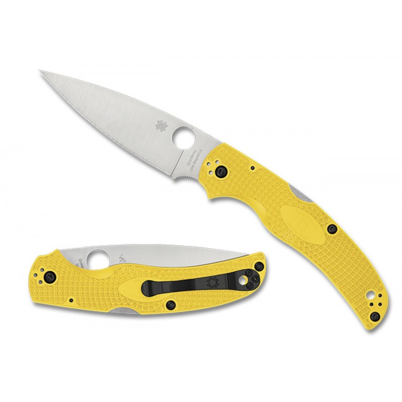 Spyderco Couteau Native Chief Salt Jaune
