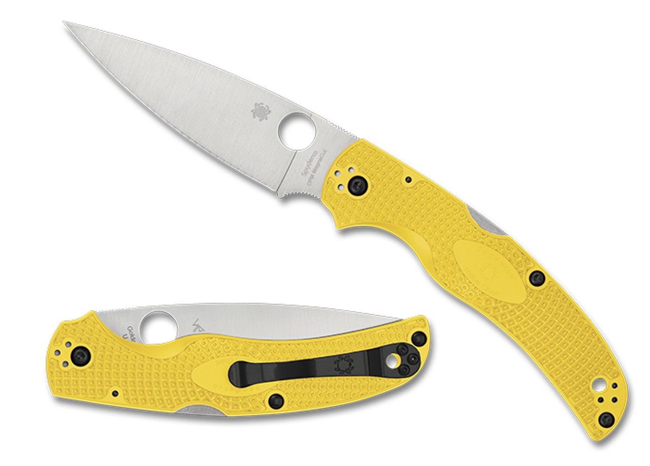 Spyderco Couteau Native Chief Salt Jaune