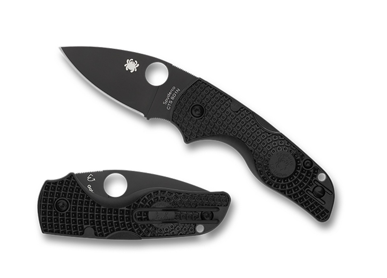 Spyderco Couteau Lil' Native Tout Noir