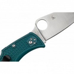 Spyderco Couteau Leafjumper K390 Bleu - Image 4