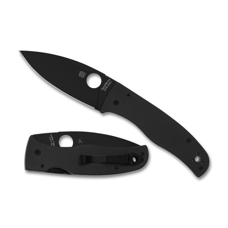 Spyderco Couteau Bodacious G10 Tout Noir