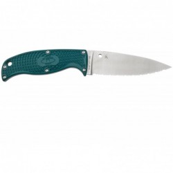 Spyderco Poignard Enuff 2 K390 Bleu A Dents - Image 2