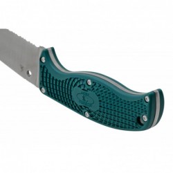 Spyderco Poignard Enuff 2 K390 Bleu A Dents - Image 4
