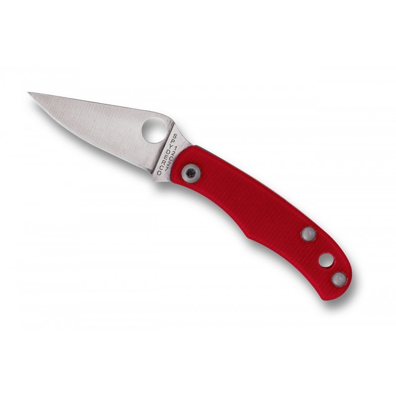Spyderco COUTEAU SPYDERCO BUG G10 ROUGE