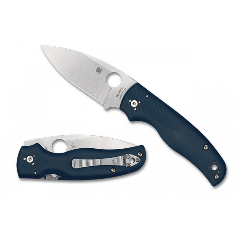 Spyderco COUTEAU SPYDERCO SHAMAN G10 BLEU