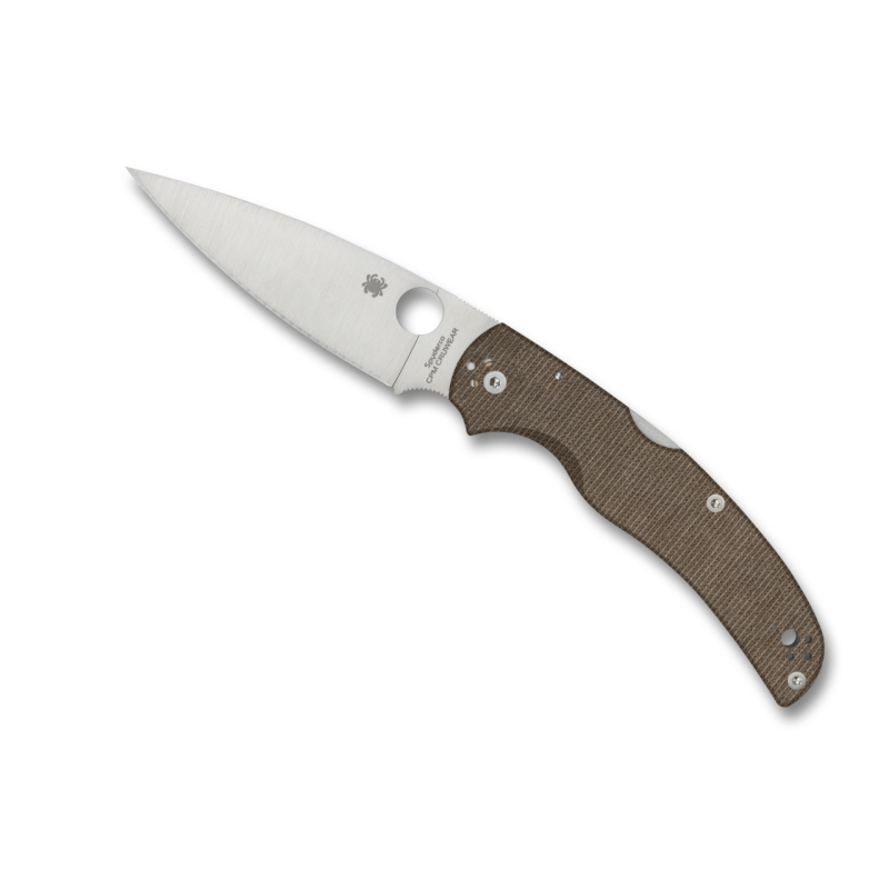 Spyderco COUTEAU SPYDERCO NATIVE CHIEF MICARTA MARRON