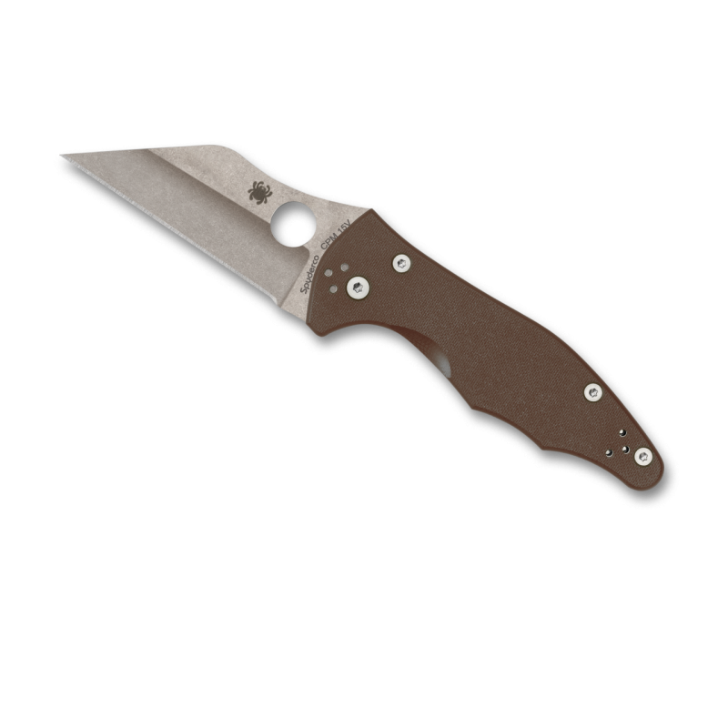 Spyderco COUTEAU SPYDERCO YOJIMBO 2 G10 MARRON SPRINT
