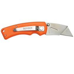Gerber Couteau utilitaire Edge en caoutchouc orange - Image 2
