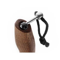 Lionsteel Poignard acha micarta naturel lame noire - Image 2