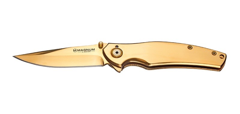 Böker Magnum Gold finger
