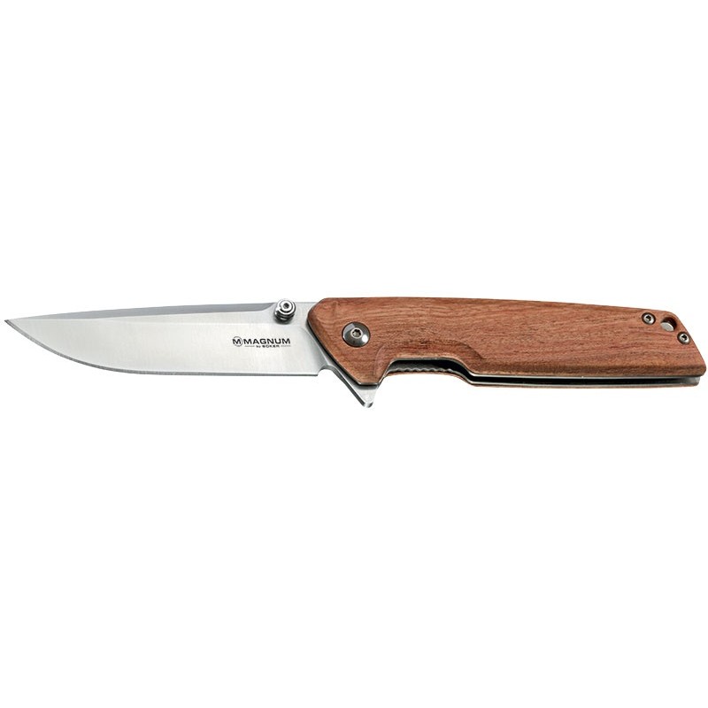 Böker Magnum Straight brother wood