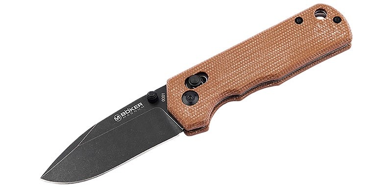 Böker Magnum Rockstub brown micarta