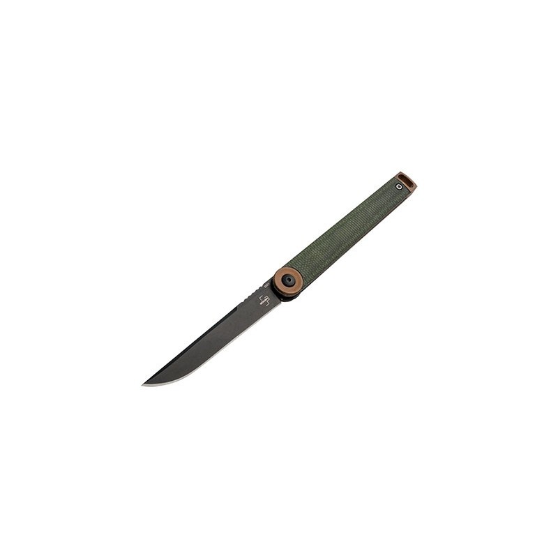Böker Plus Kaizen green canvas micarta