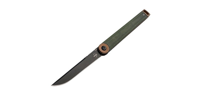 Böker Plus Kaizen green canvas micarta