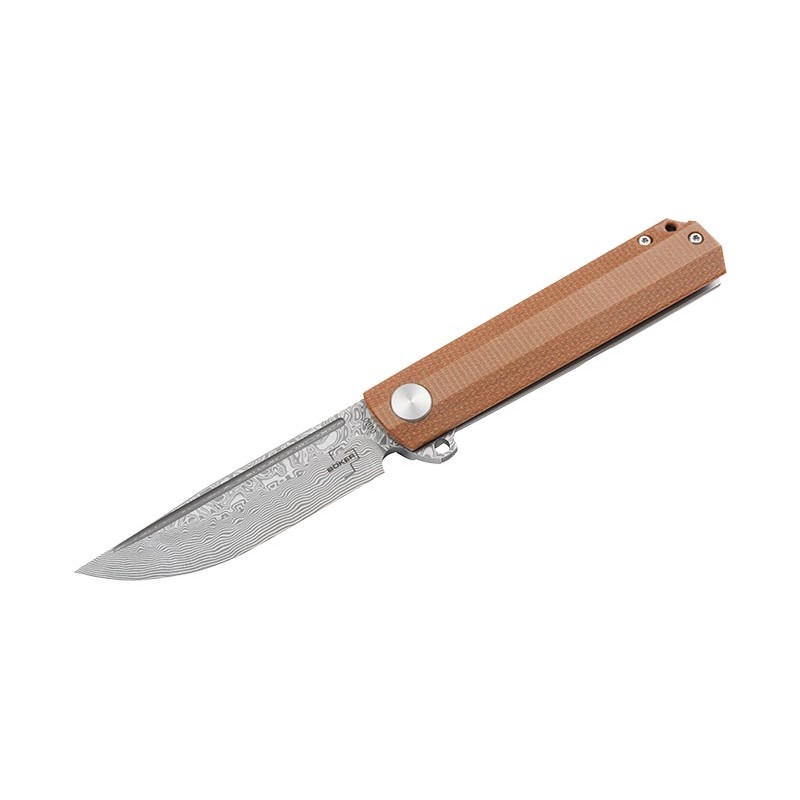 Böker Plus Cataclyst brown damascus