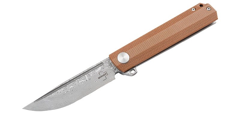 Böker Plus Cataclyst brown damascus