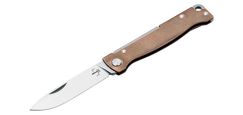 Böker Plus Atlas brass